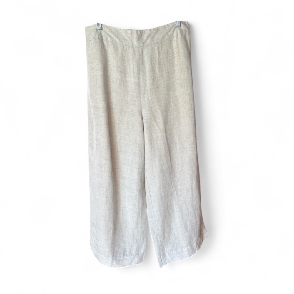 Boston Proper Wide-Leg Linen blend
Pants size medium beige